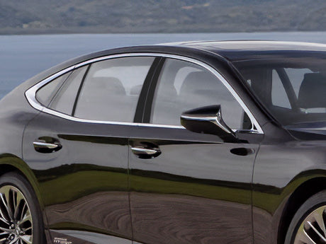 lexus ls 2018-2023 Custom Pillar Cover Diagram
