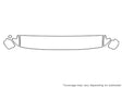lx Avery Dennison Clear Bra Hood Precut PPF Diagram