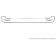 lx 3M Clear Bra Door Cup Precut PPF Diagram
