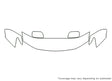 lx Avery Dennison Clear Bra Hood Precut PPF Diagram