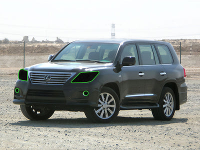 lexus lx 2008-2012 Headlight Tint Location