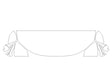 lx Avery Dennison Clear Bra Hood Precut PPF Diagram