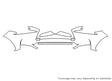 nx Avery Dennison Clear Bra Bumper Precut PPF Diagram
