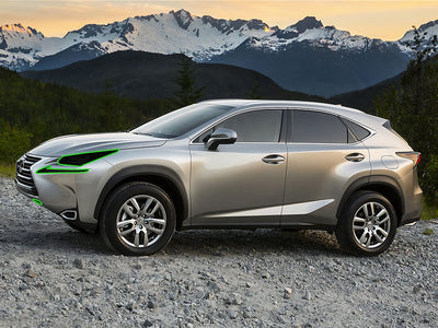 lexus nx 2015-2017 Headlight Tint Location