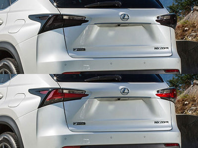 nx Before and After Smoked Taillights