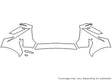 nx 3M Clear Bra Bumper Precut PPF Diagram