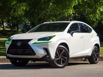 lexus nx 2018-2021 Headlight Protection Installation Location