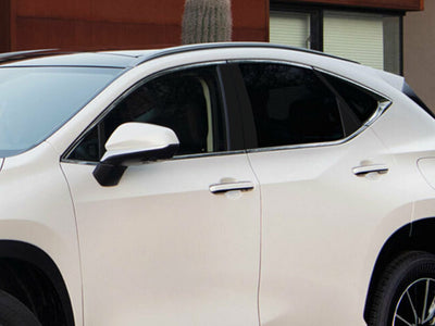 lexus nx 2022-2024 Gloss Black Pillar Cover Diagram