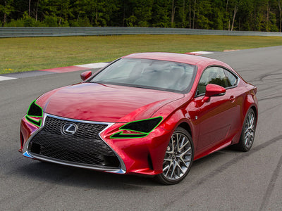 lexus rc 2015-2018 Headlight Tint Location