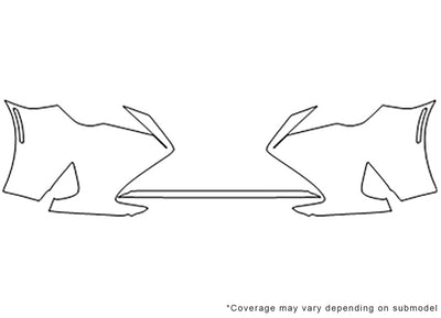 rc Avery Dennison Clear Bra Bumper Precut PPF Diagram