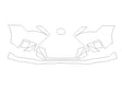 rc Avery Dennison Clear Bra Bumper Precut PPF Diagram