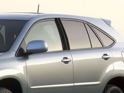 lexus rx 1999-2003 Brushed Aluminum Black Pillar Cover Diagram