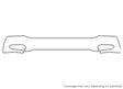 rx 3M Clear Bra Door Cup Precut PPF Diagram