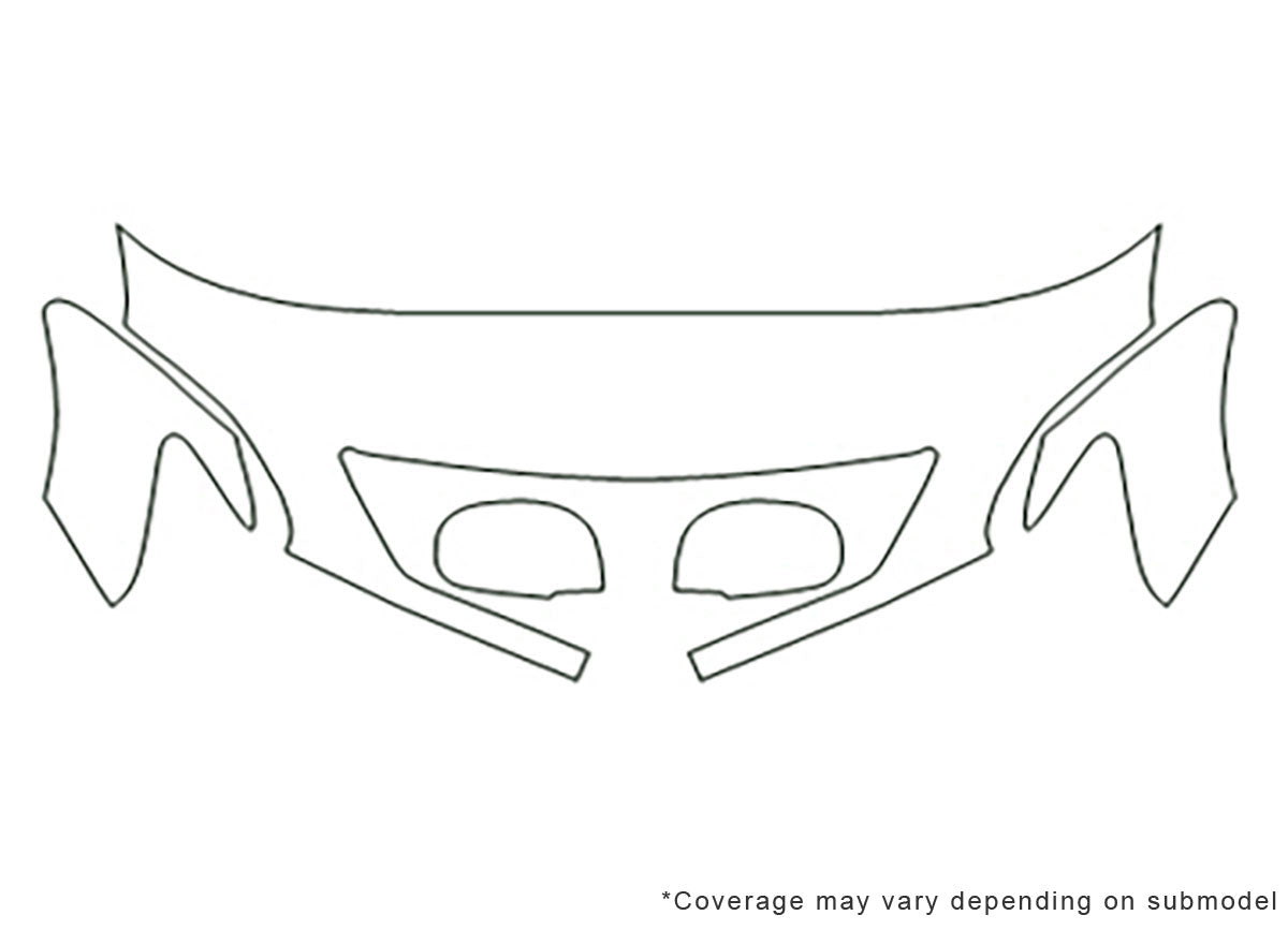 Avery Dennison™ Lexus RX 2004-2006 Hood Precut PPF | Clear Bra PPF – Rvinyl
