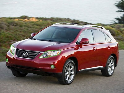lexus rx 2004-2009 Headlight Protection Installation Location