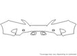 rx Avery Dennison Clear Bra Bumper Precut PPF Diagram