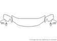 rx 3M Clear Bra Hood Precut PPF Diagram