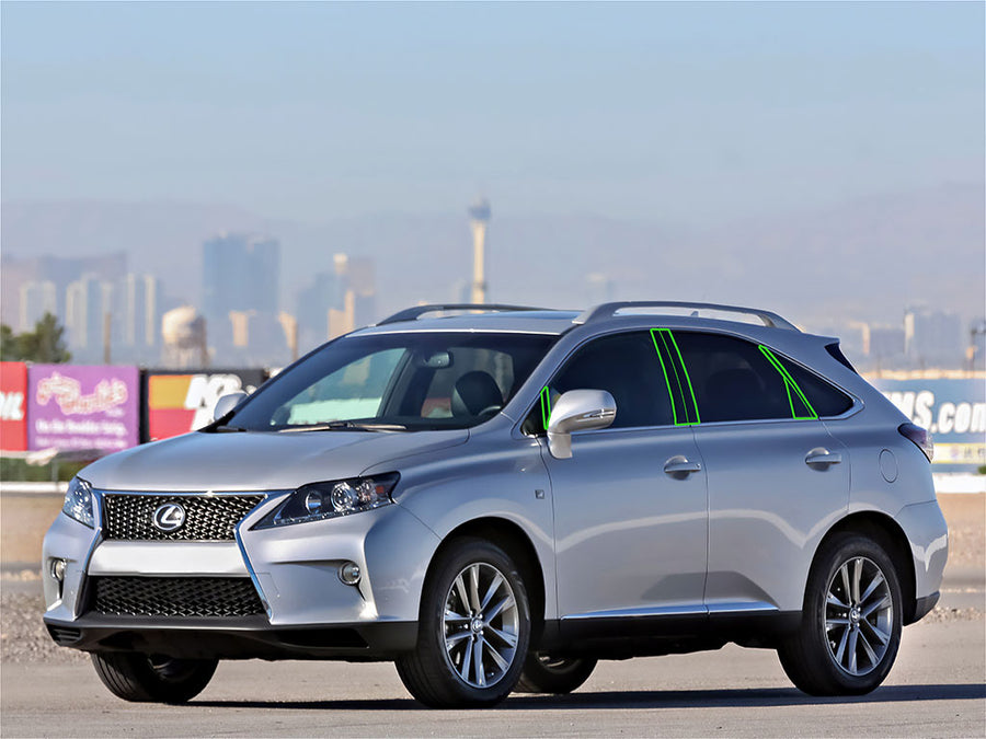 lexus rx 2010-2015 Pillar Post Trim Installation Location