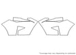 rx Avery Dennison Clear Bra Bumper Precut PPF Diagram