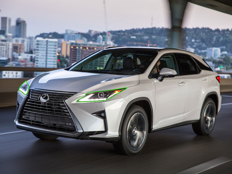 lexus rx 2016-2019 Headlight Protection Installation Location