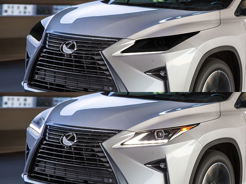 lexus rx 2016-2019 Headlight Tint Appearance