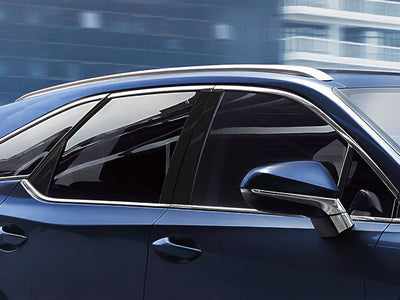 lexus rx 2016-2022 Matte Black Pillar Cover Diagram