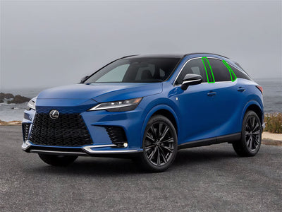 lexus rx 2023-2024 Pillar Post Trim Installation Location