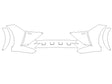 rz Avery Dennison Clear Bra Bumper Precut PPF Diagram
