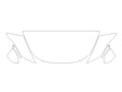 rz 3M Clear Bra Hood Precut PPF Diagram