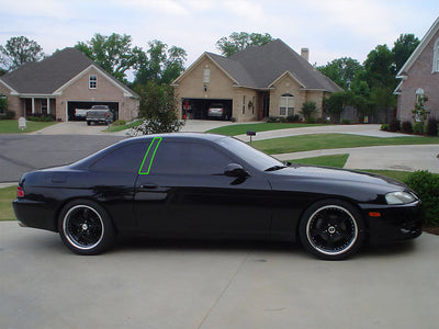 lexus sc 1992-2000 Pillar Post Trim Installation Location
