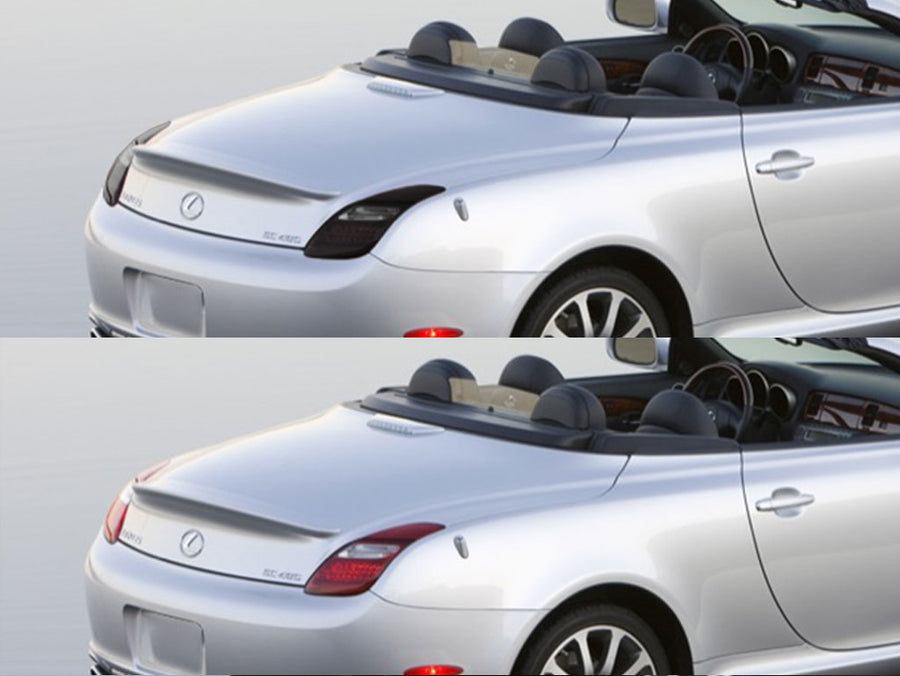 sc Before and After Smoked Taillights
