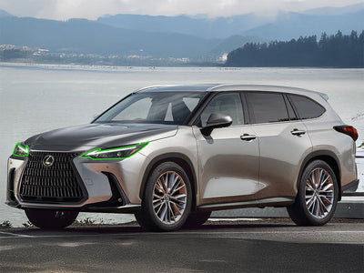 lexus tx 2024-2025 Headlight Protection Installation Location