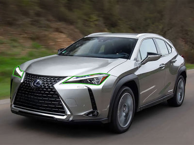 lexus ux 2019-2022 Headlight Protection Installation Location