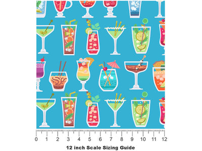 Liberating Libations Alcohol Vinyl Film Pattern Size 12 inch Scale~Rwraps Liberating Libations Alcohol Sizing Chart~2