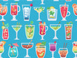 Liberating Libations Alcohol Vinyl Wrap Pattern~Rwraps Series 914 Digitally Printed Vinyl Wrap~0