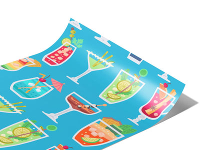 Liberating Libations Alcohol Vinyl Wraps~Rwraps Series 914 Digitally Printed Vinyl Wrap~0