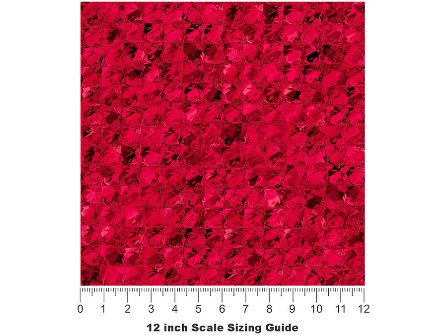 Liberty Bell Gemstone Vinyl Film Pattern Size 12 inch Scale~Rwraps Liberty Bell Gemstone Sizing Chart~2