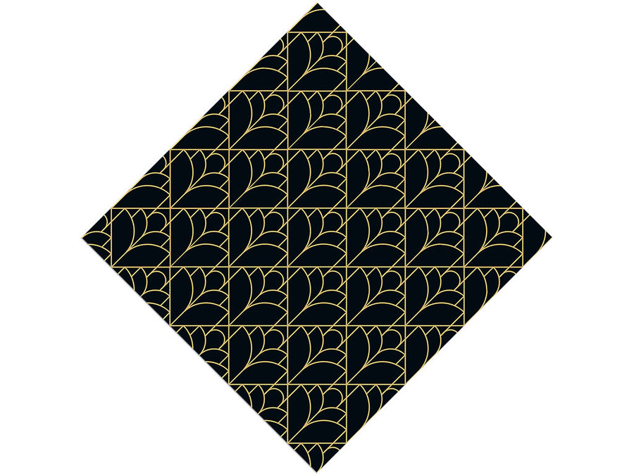 Library Visit Art Deco Vinyl Wrap Pattern