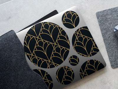 library visit art deco DIY Laptop Stickers