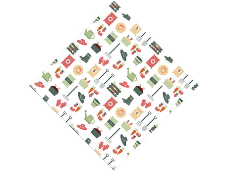 Life Stages Gardening Vinyl Wrap Pattern