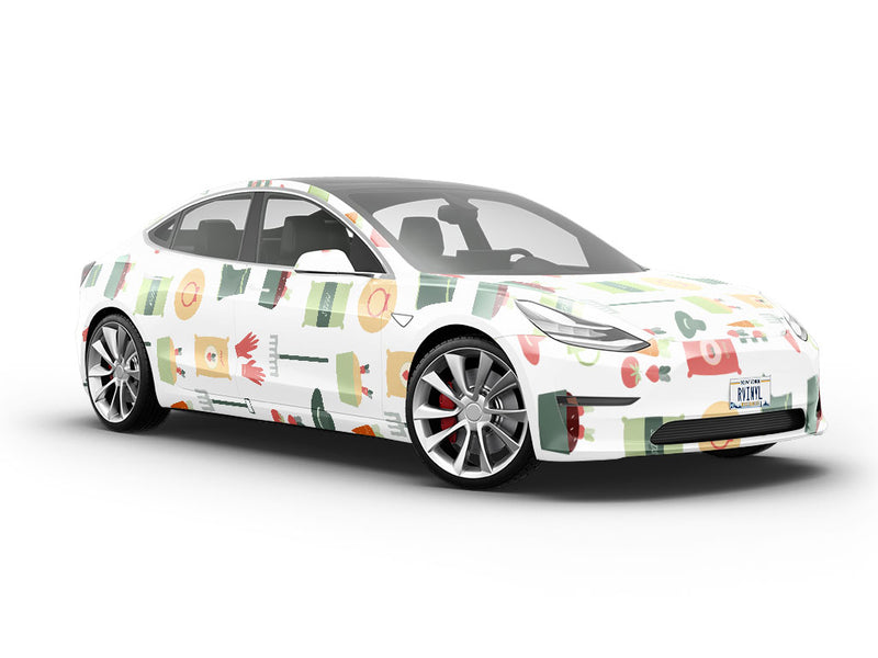 Life Stages Gardening Vehicle Vinyl Wrap
