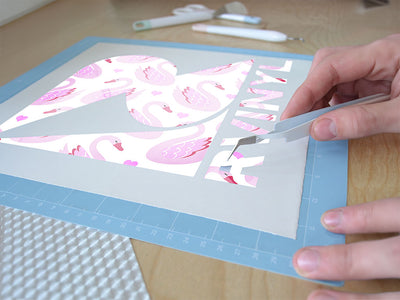 lifelong love bird Easy Weed Craft Vinyl