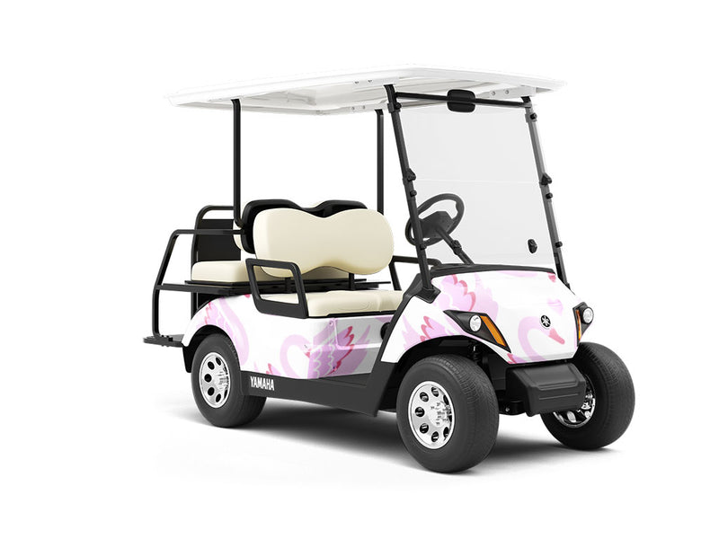 Lifelong Love Birds Wrapped Golf Cart