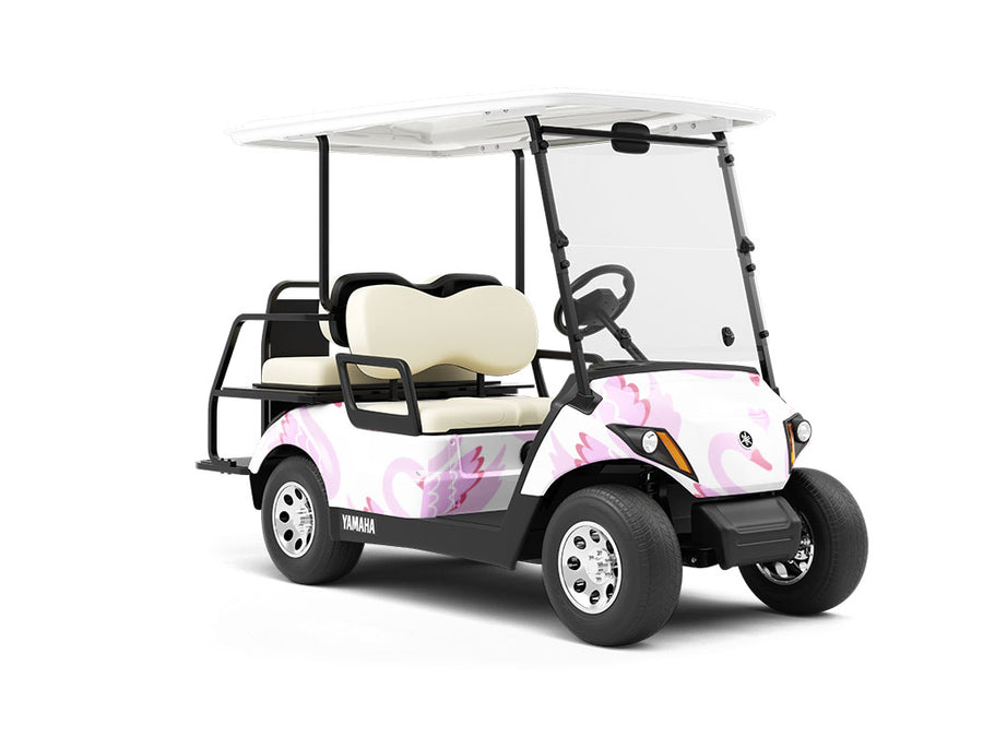 Lifelong Love Birds Wrapped Golf Cart