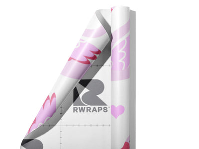 Lifelong Love Birds Wrap Film Sheets~Rwraps Series 914 Lifelong Love Birds Scrolled Sheet~3