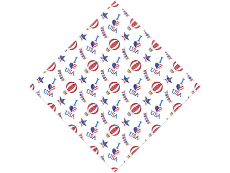 Lift Off Americana Vinyl Wrap Pattern