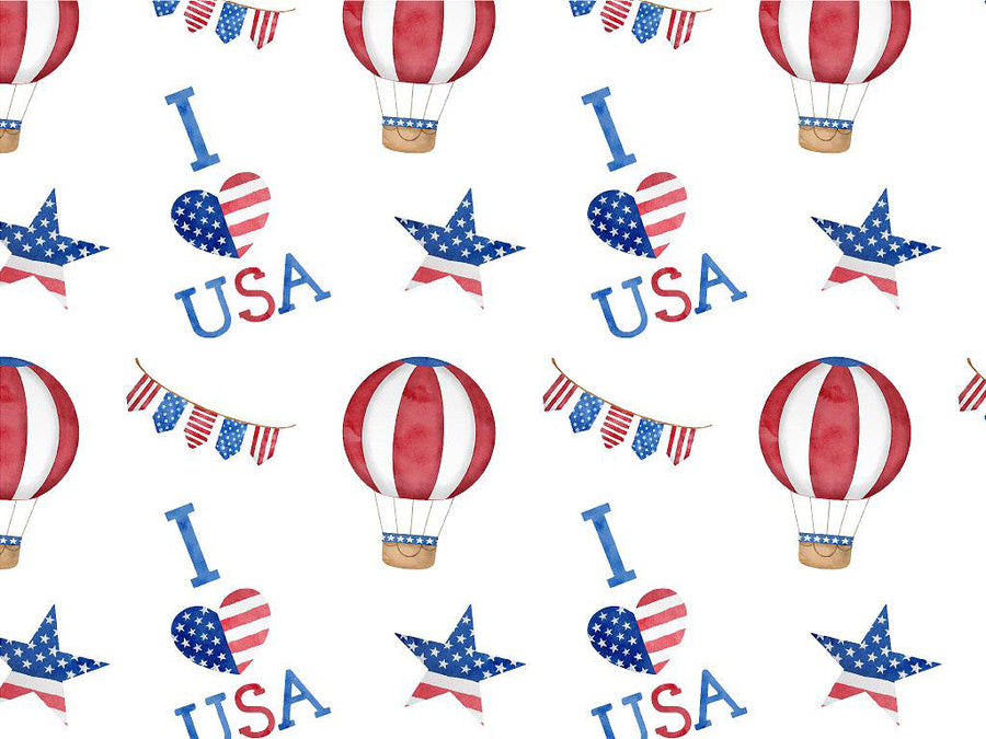 Lift Off Americana Vinyl Wrap Pattern~Rwraps Series 914 Digitally Printed Vinyl Wrap~0