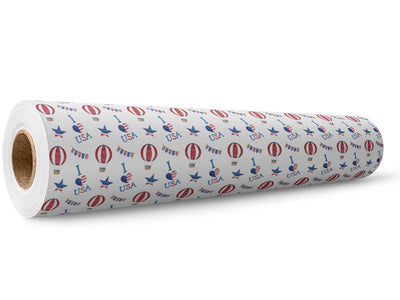 Lift Off Americana Wrap Film Wholesale Roll~Rwraps Series 914 Digitally Printed Vinyl Roll~5