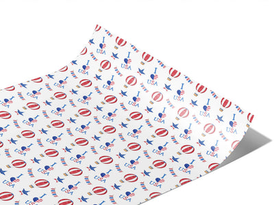 Lift Off Americana Vinyl Wraps~Rwraps Series 914 Digitally Printed Vinyl Wrap~1