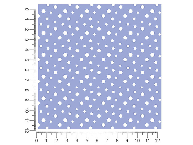 light blue polka dot 1ft x 1ft Craft Sheets